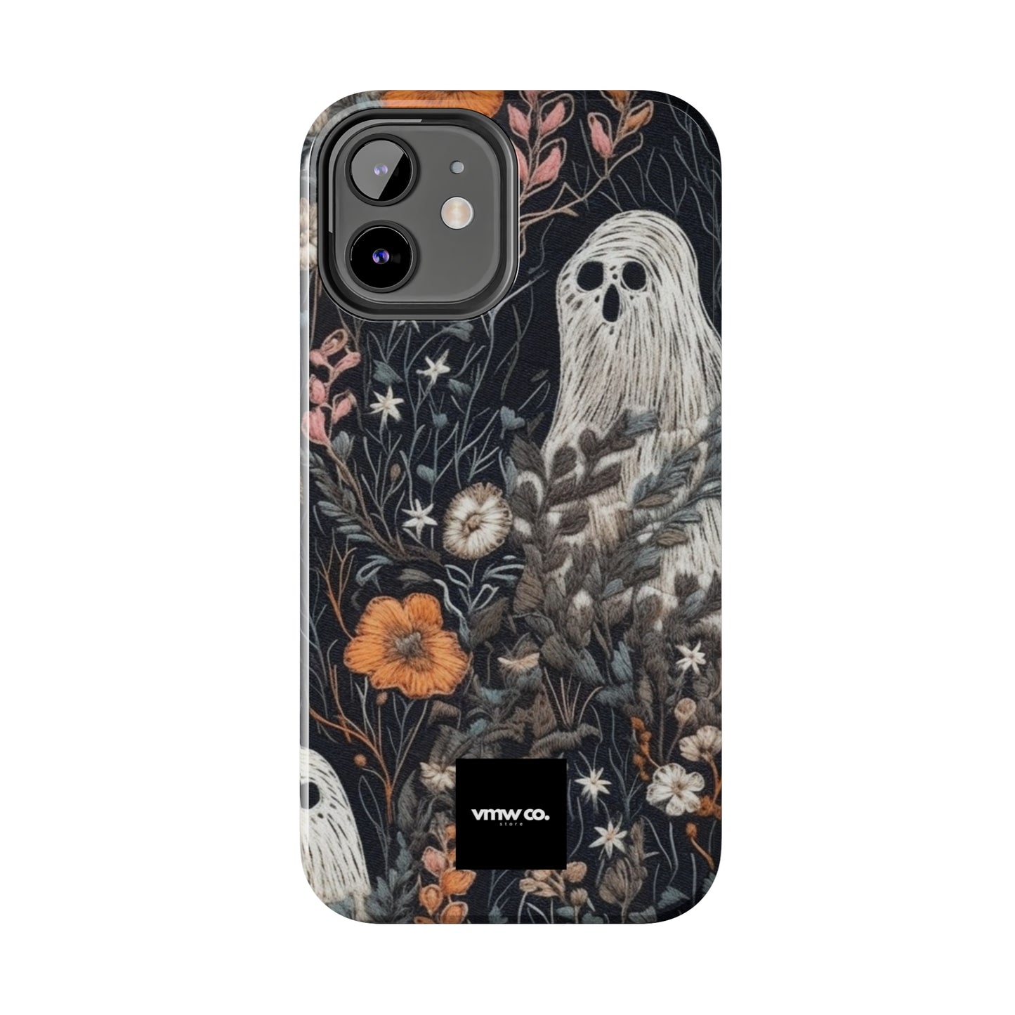 Ghost in Meadow iPhone Tough Phone Cases