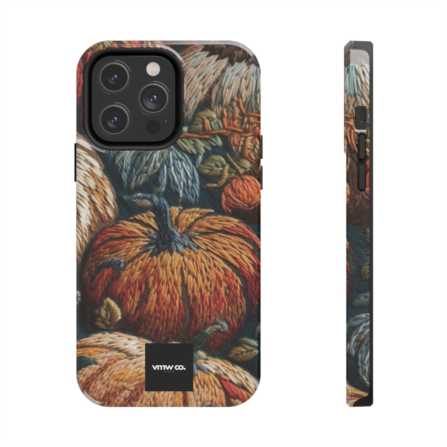 Fall Pumpkins iPhone Tough Phone Cases