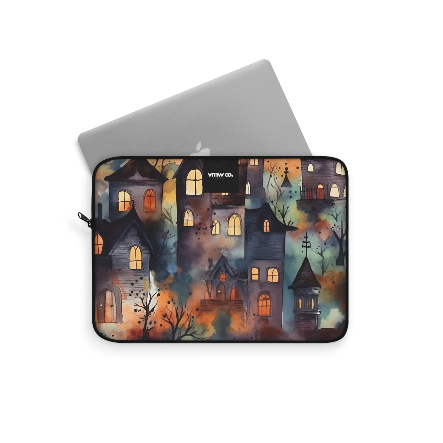 Autumn Houses Laptop Sleeve