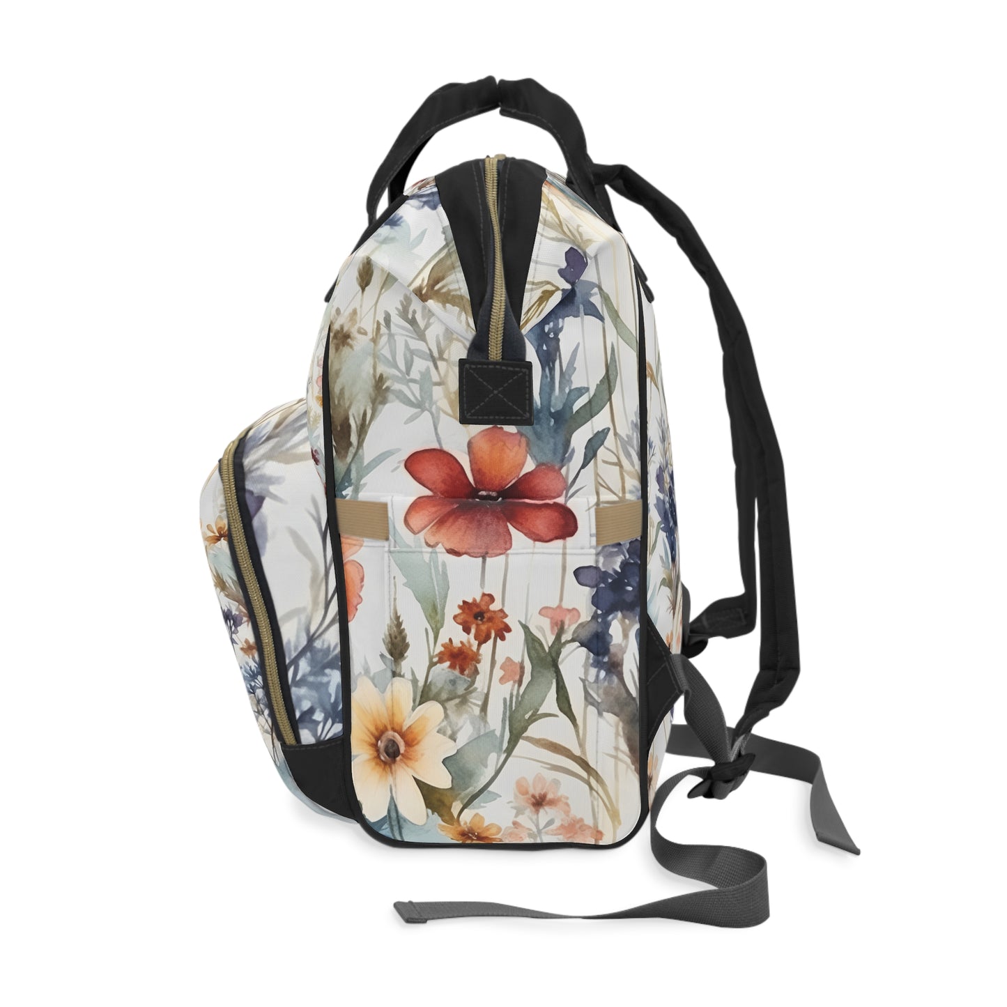 Ethereal Bloom Multifunctional Diaper Backpack