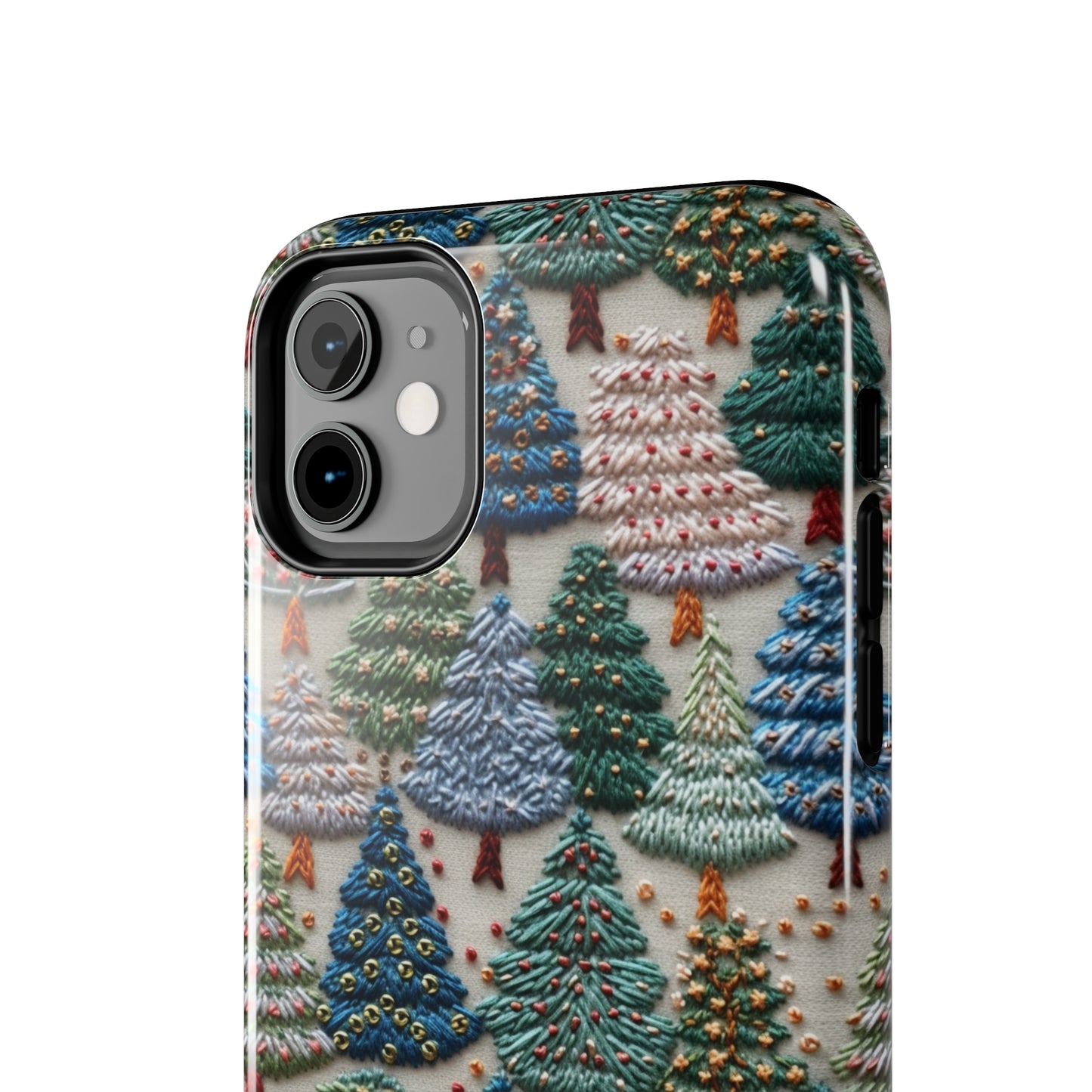 Christmas Tapestry iPhone Tough Phone Cases