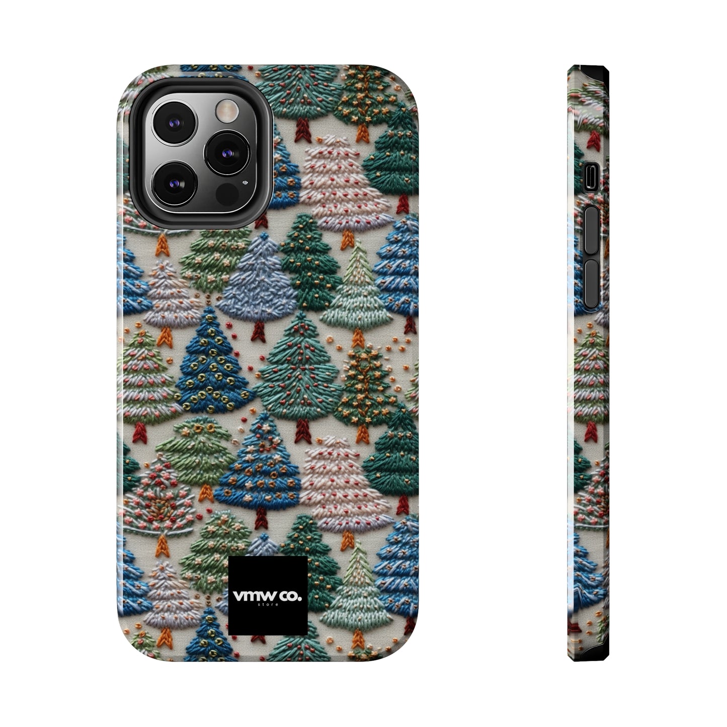 Christmas Tapestry iPhone Tough Phone Cases