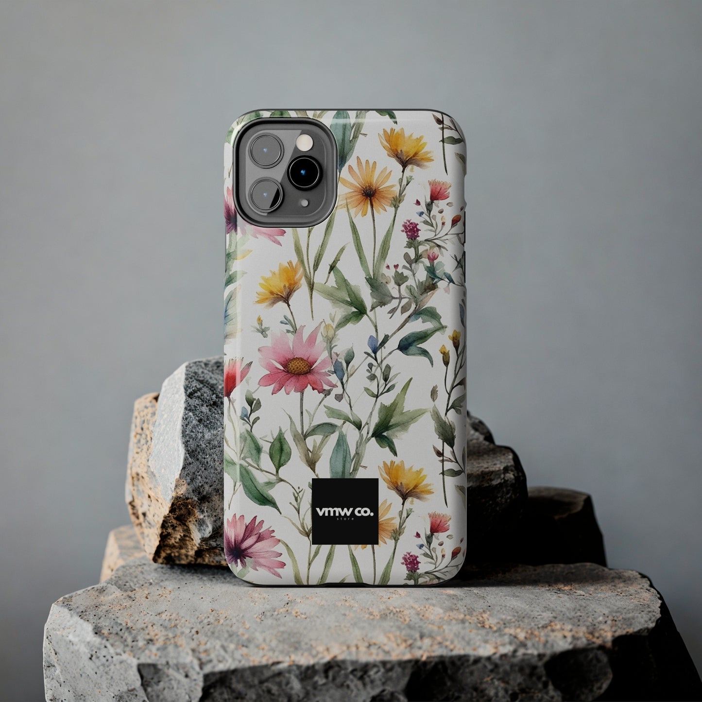 Blush Meadow iPhone Tough Phone Cases