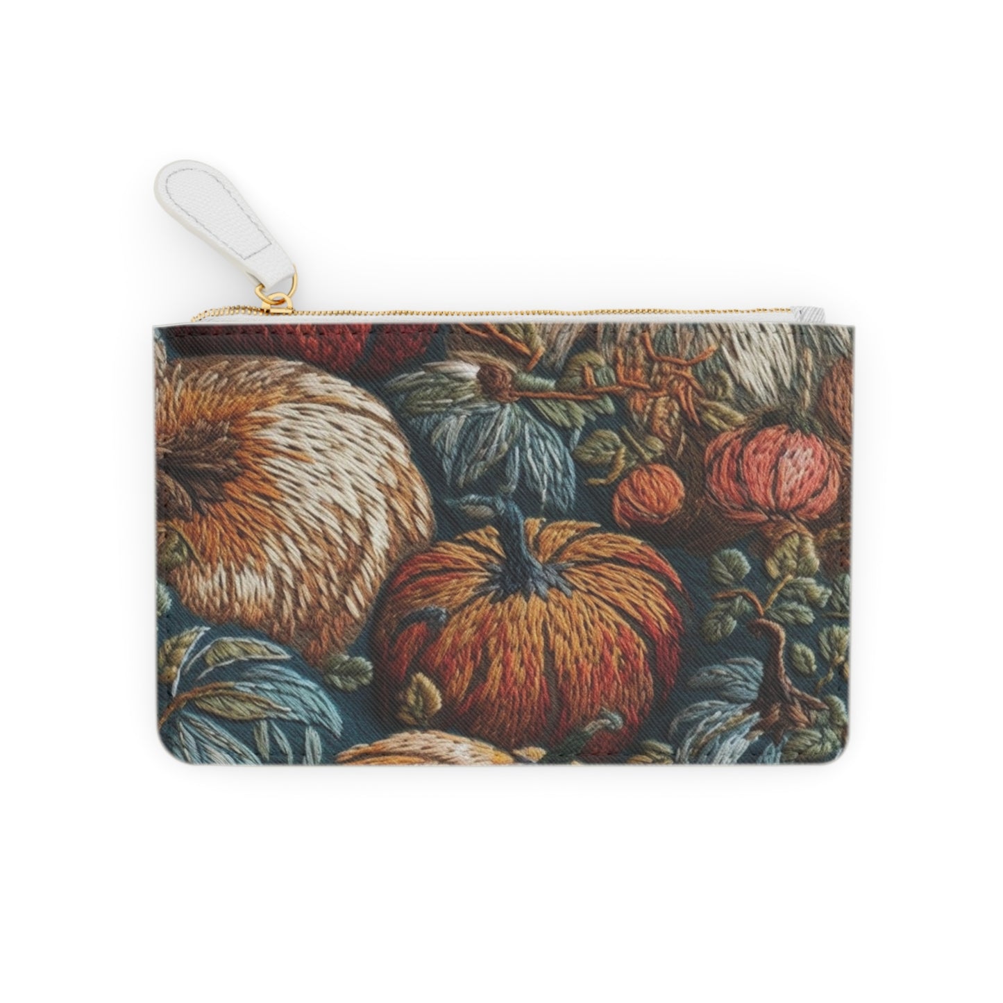 Fall Pumpkins Mini Clutch Bag