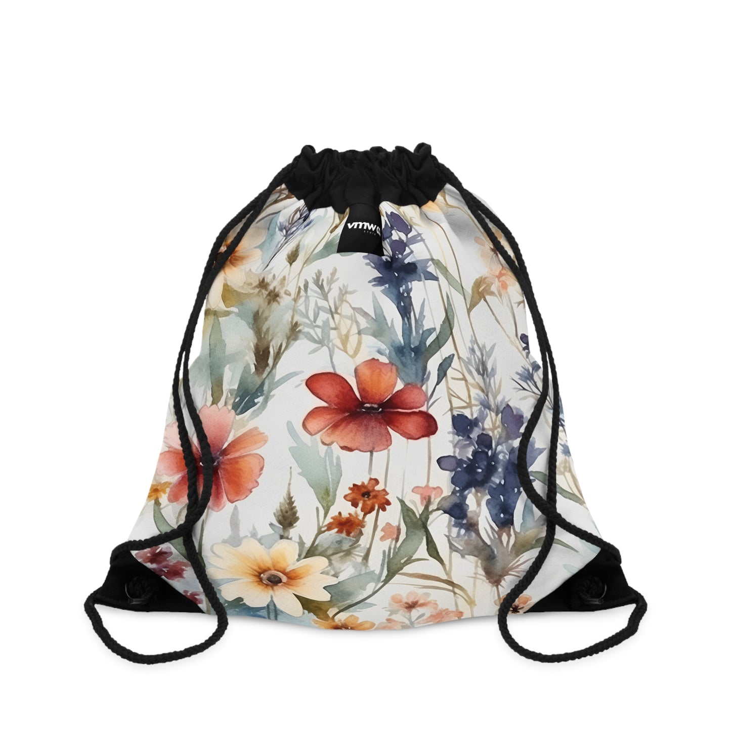 Ethereal Bloom Drawstring Bag