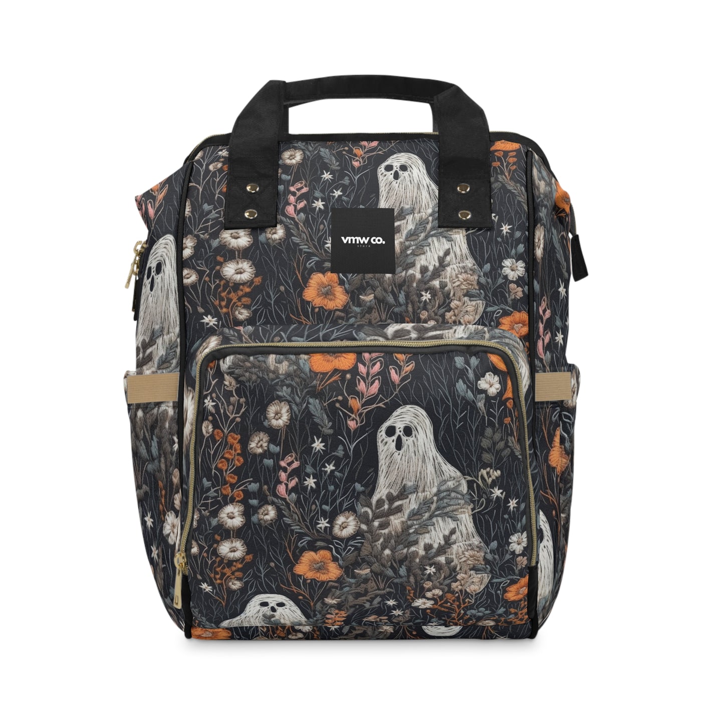 Ghost in Meadow Multifunctional Diaper Backpack