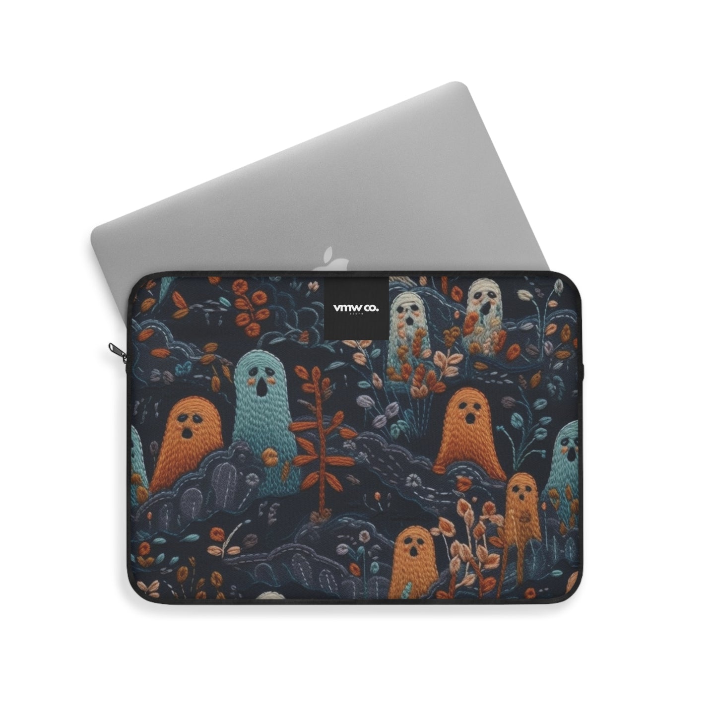Ghosts in Garden Laptop Sleeve