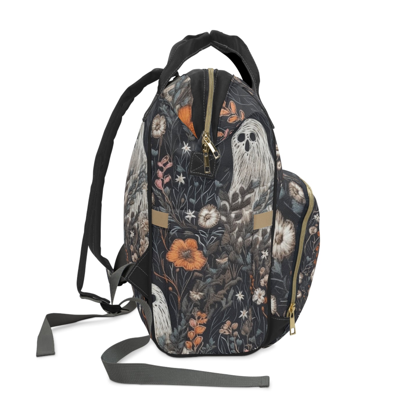 Ghost in Meadow Multifunctional Diaper Backpack
