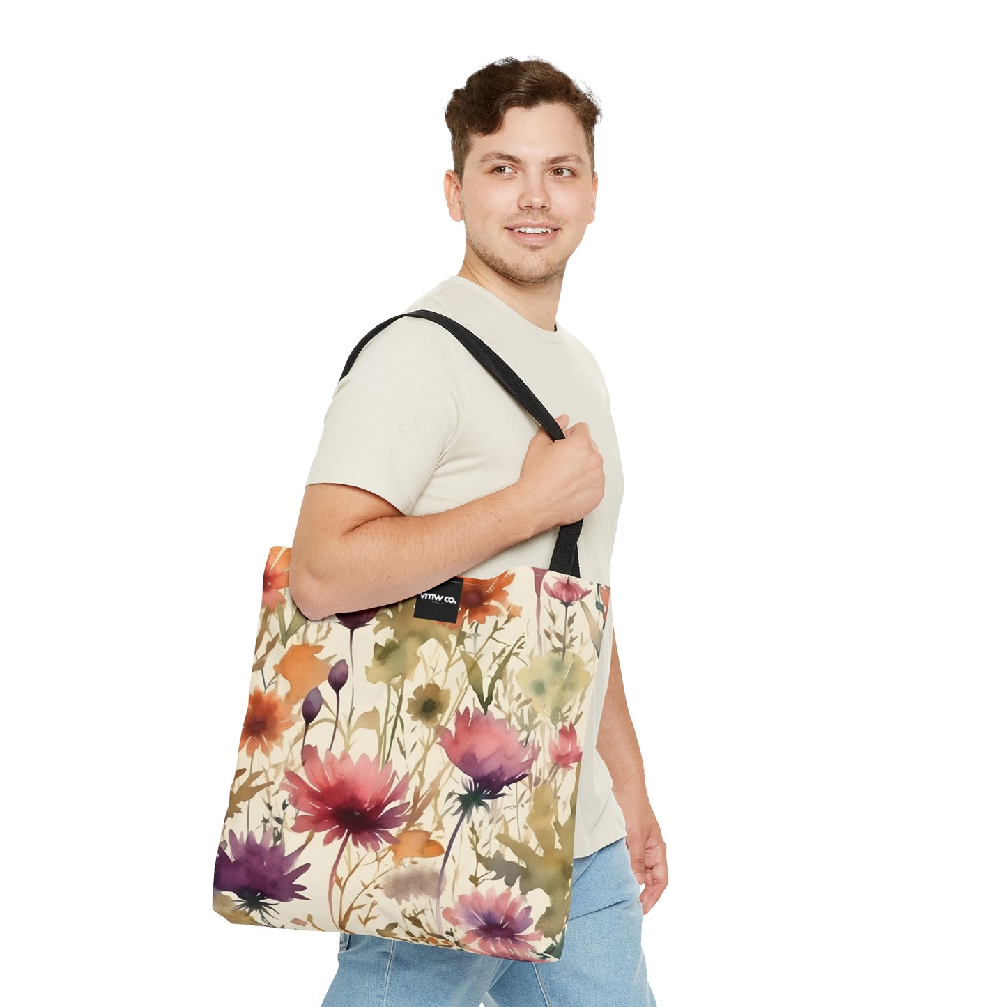 Mystic Bloom Tote Bag (AOP)