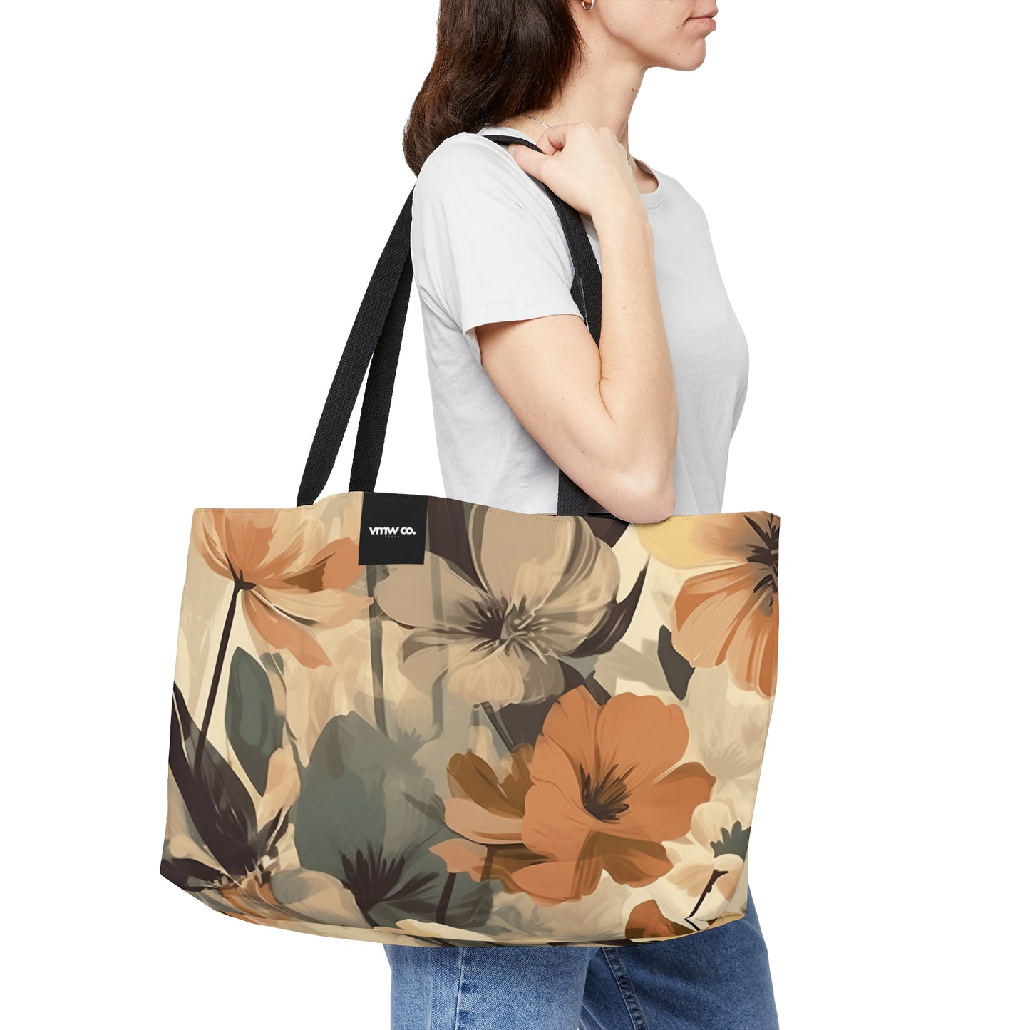Autumn Floral Weekender Tote Bag