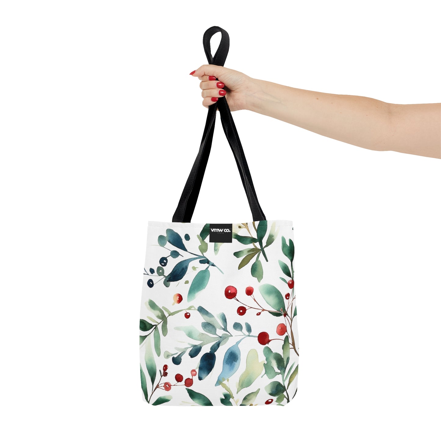 Holly Berries Tote Bag (AOP)
