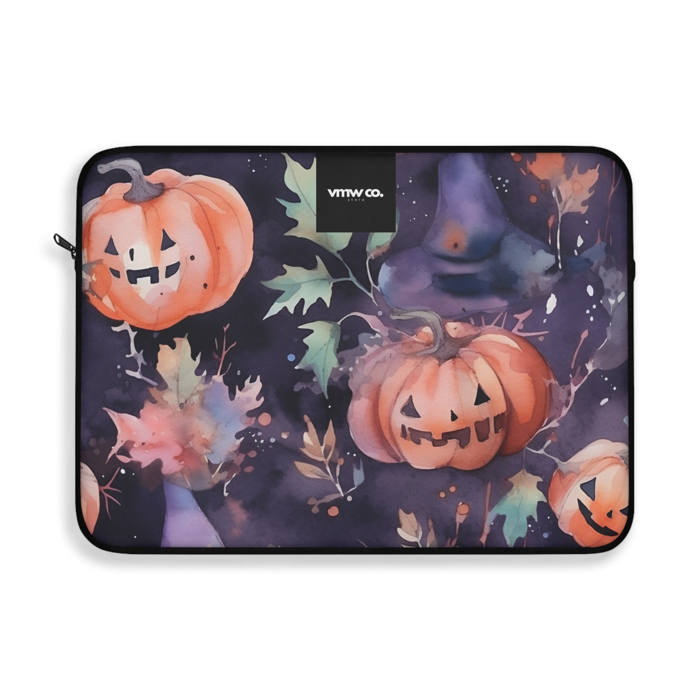 Pumpkin Purple Orange Laptop Sleeve