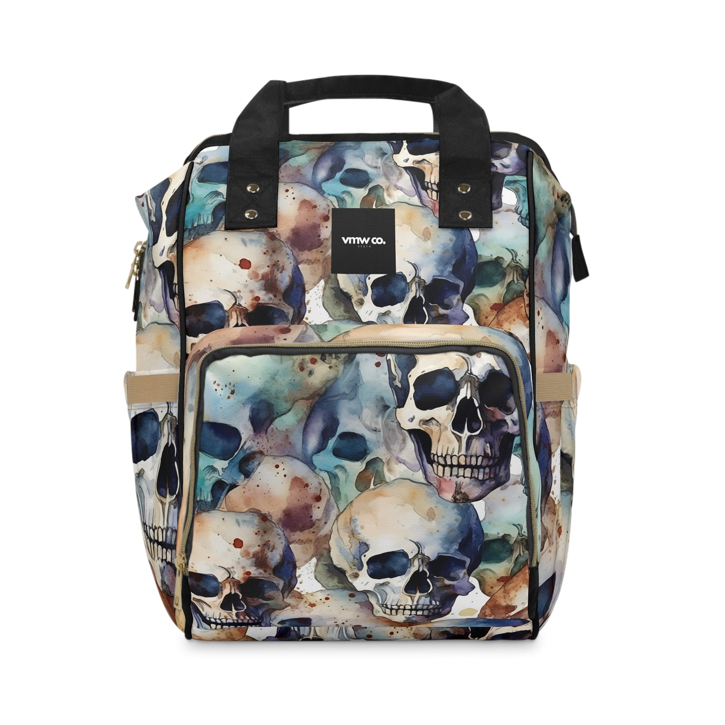Skulls Multifunctional Diaper Backpack
