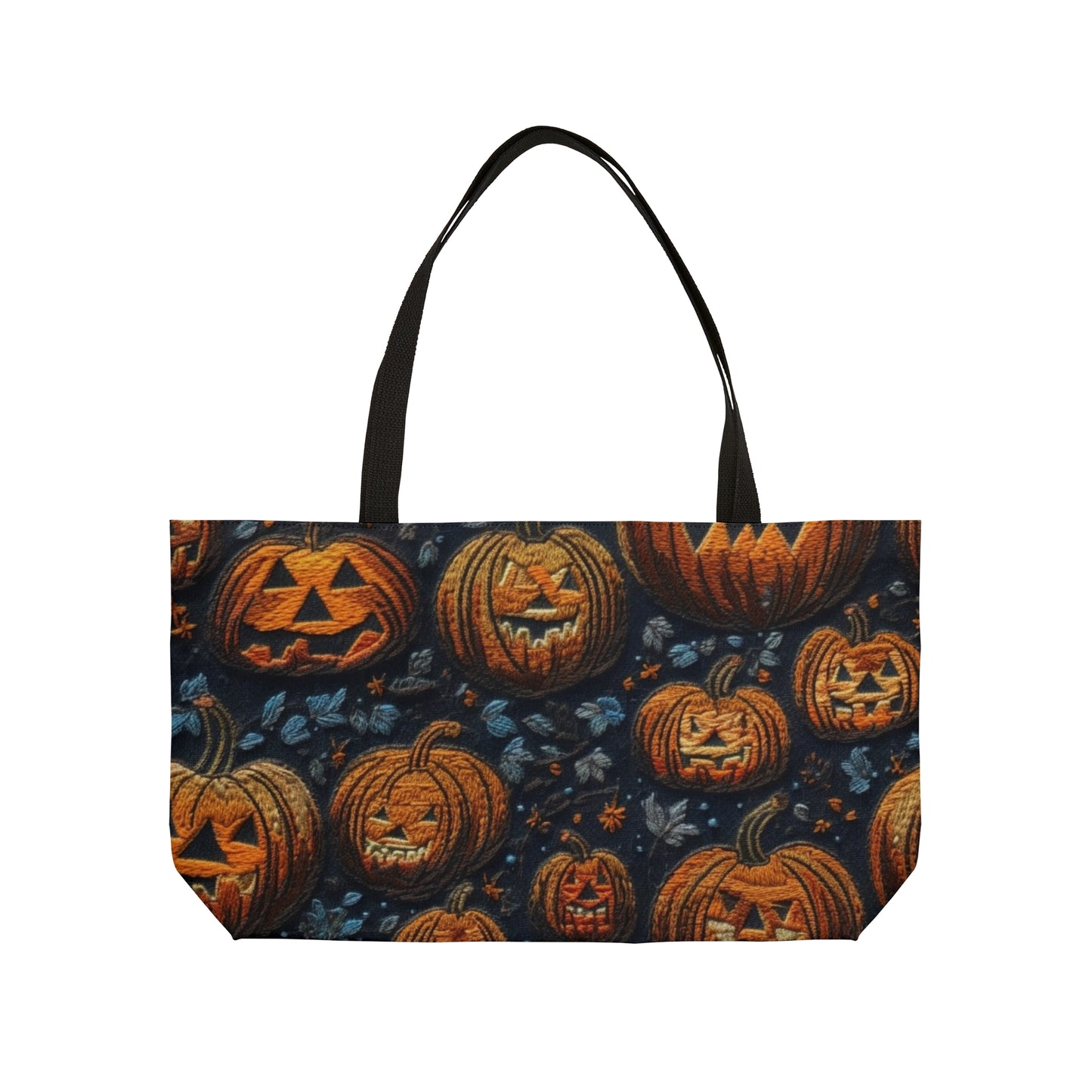 Halloween Pumpkin Weekender Tote Bag