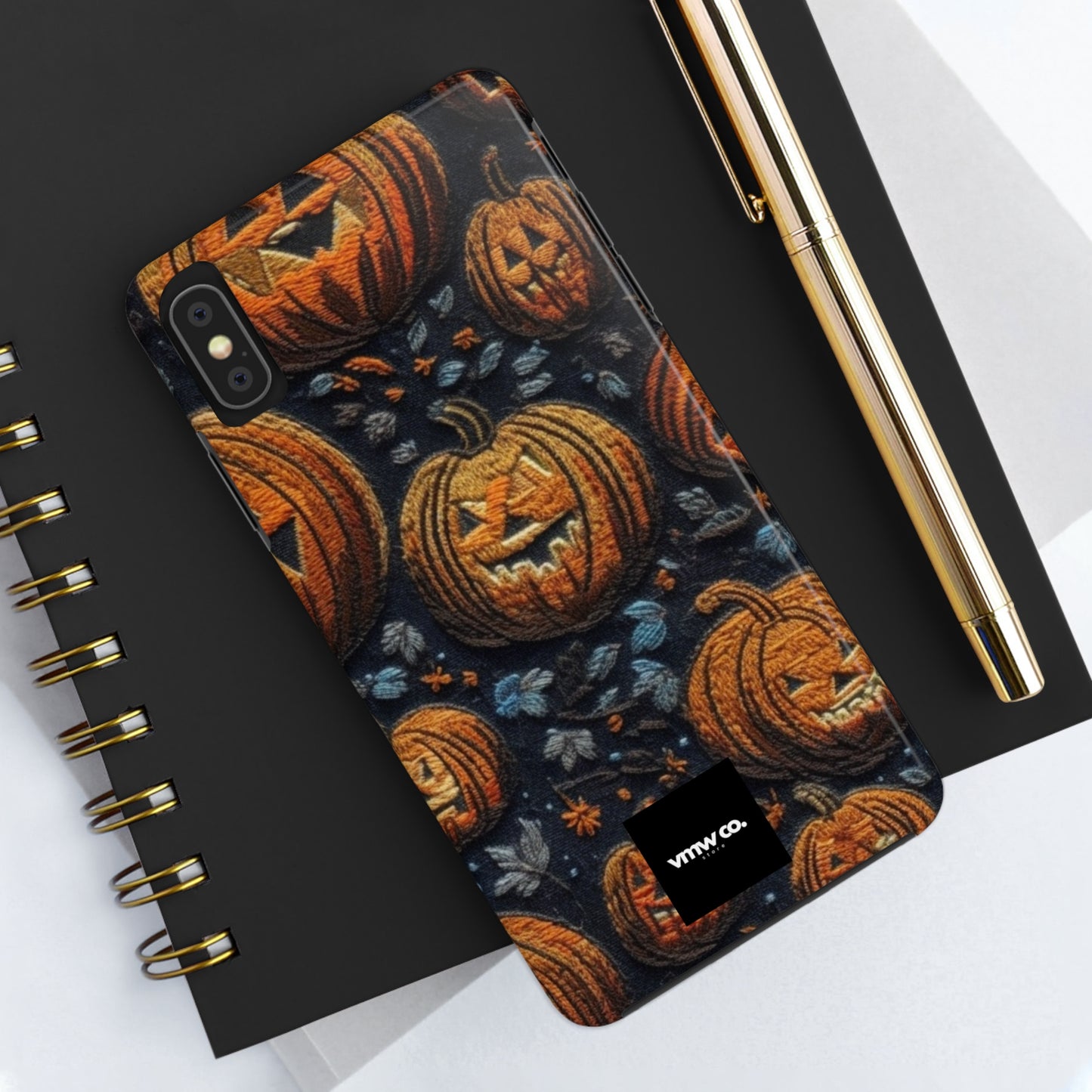 Halloween Pumpkin iPhone Tough Phone Cases