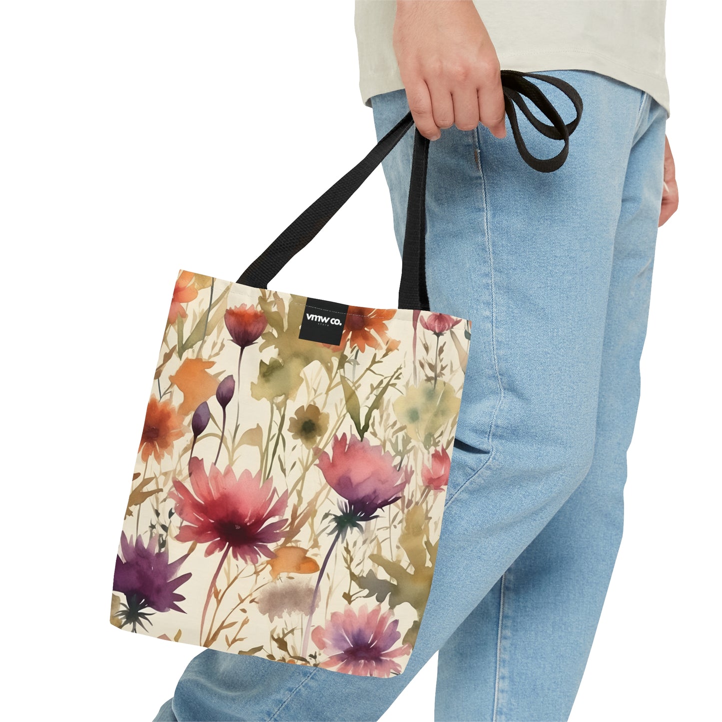Mystic Bloom Tote Bag (AOP)