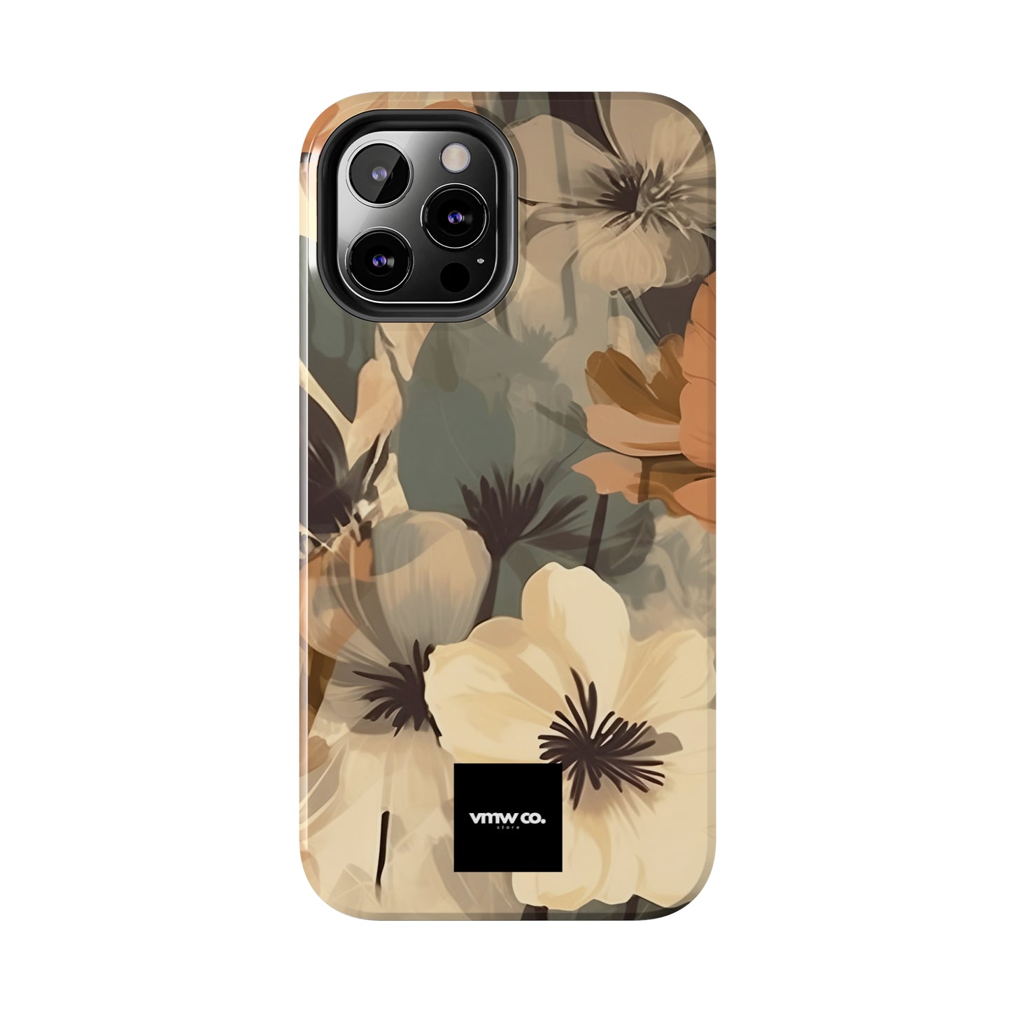 Autumn Floral iPhone Tough Phone Cases