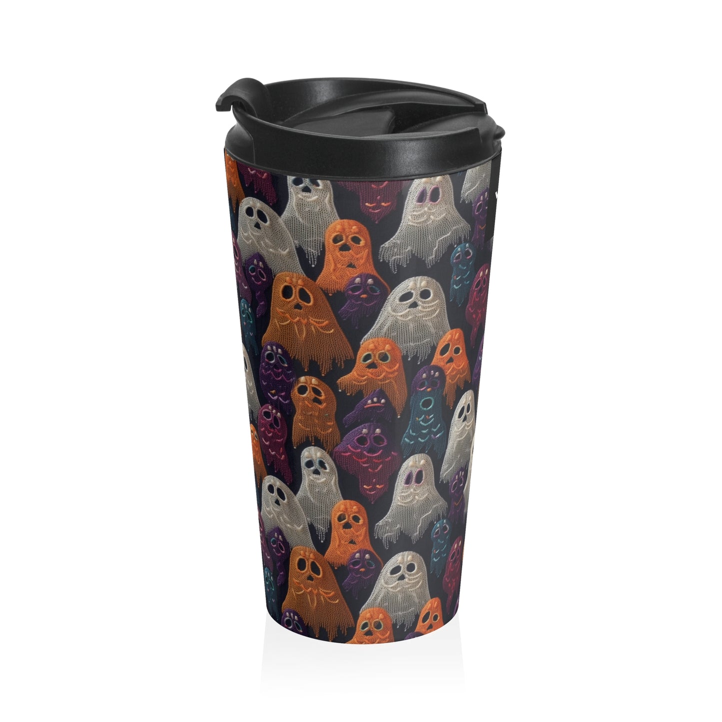 Colourful Ghosts Stainless Steel Travel Mug