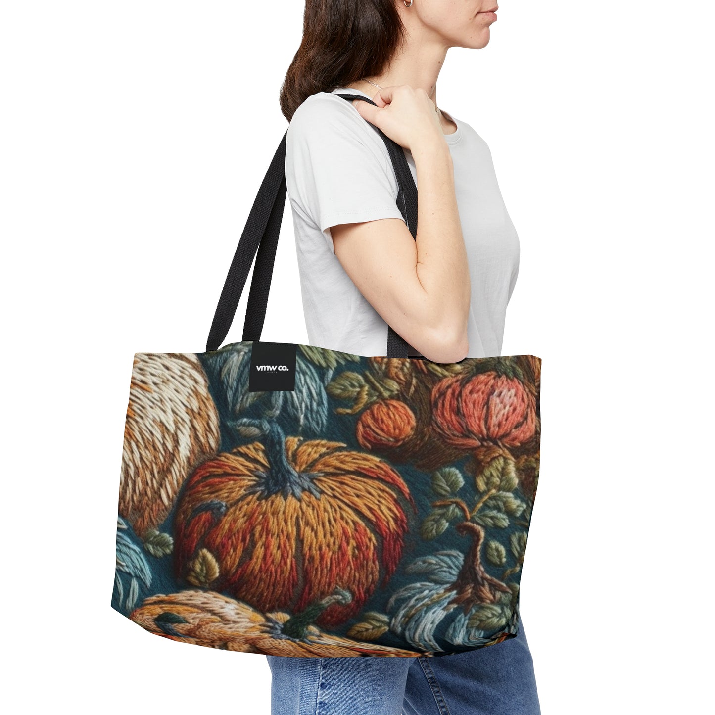 Fall Pumpkins Weekender Tote Bag