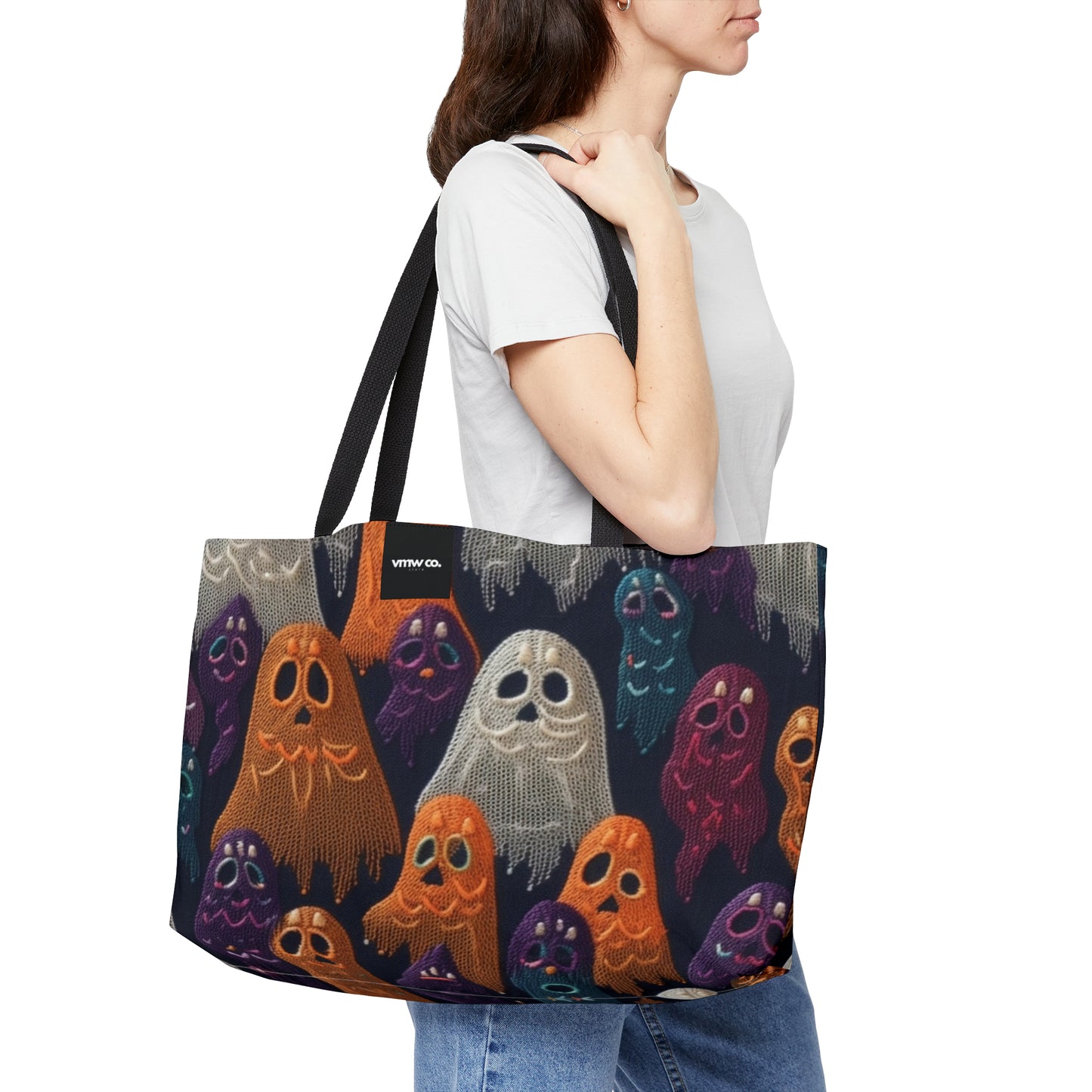 Colourful Ghosts Weekender Tote Bag