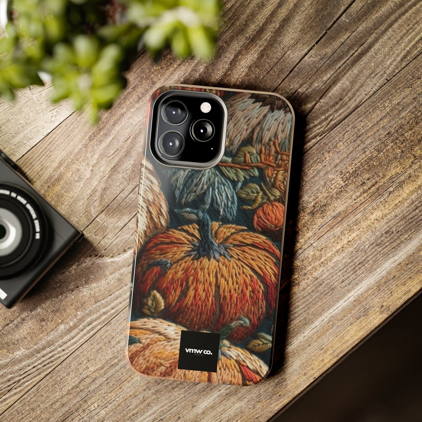 Fall Pumpkins iPhone Tough Phone Cases