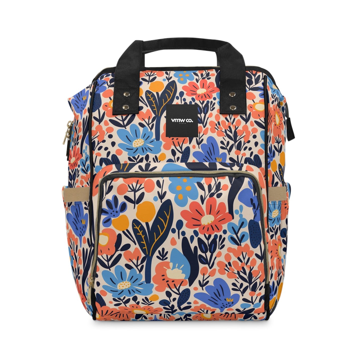 Nordic Bouquet Multifunctional Diaper Backpack