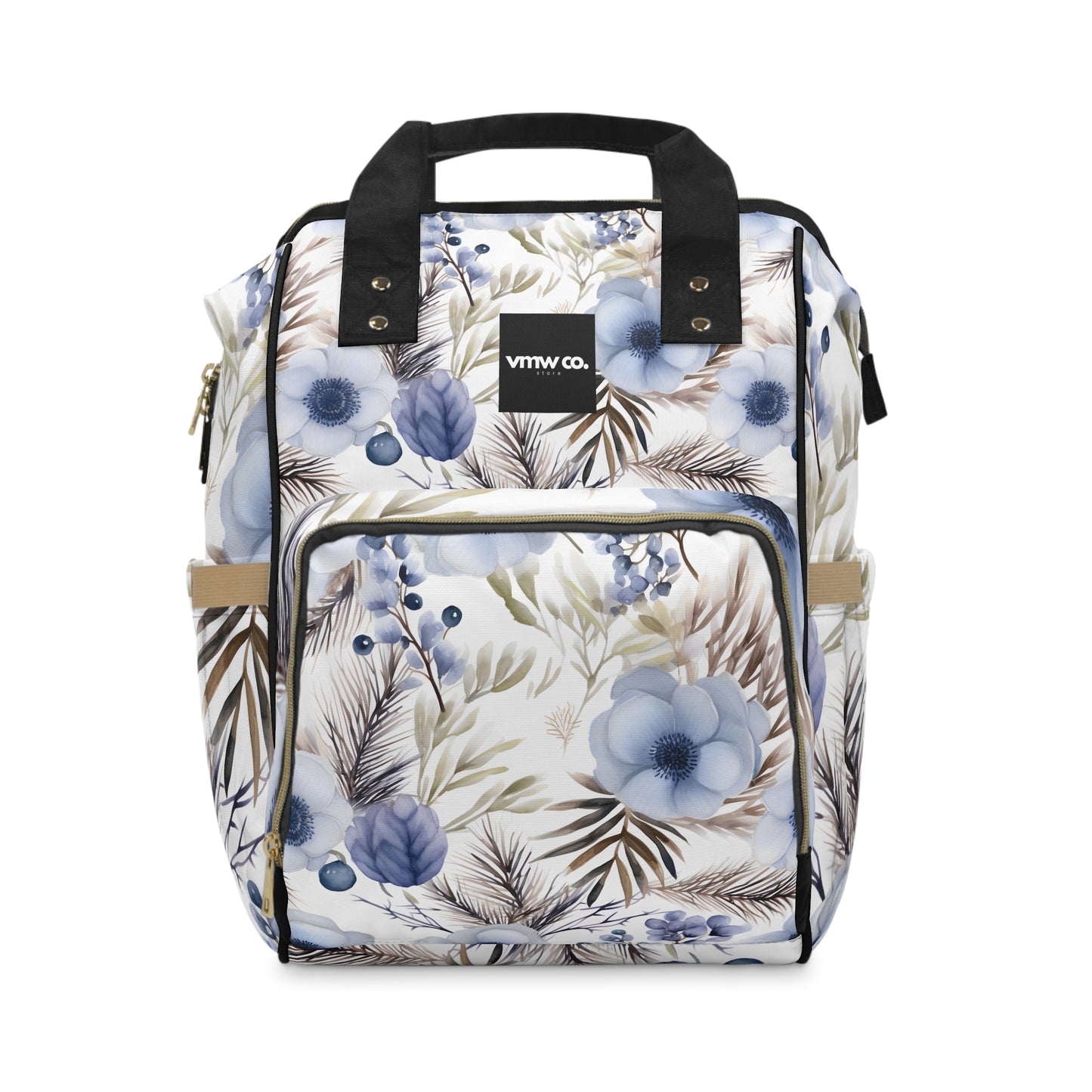 Frosty Bouquet Multifunctional Diaper Backpack