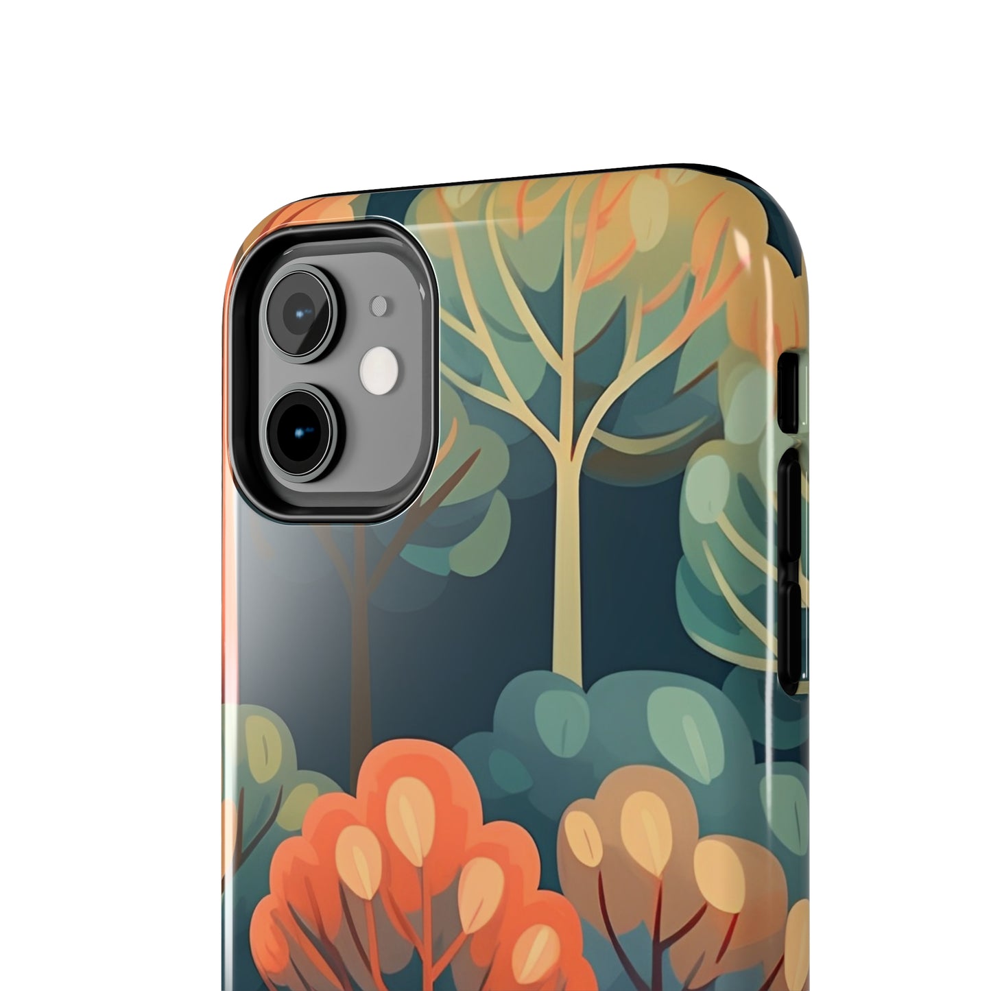 Fall Forest iPhone Tough Phone Cases